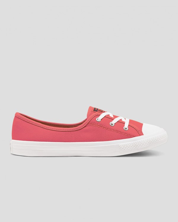 Converse Chuck Taylor All Star Ballet Seasonal Colour Lyserød Sko Danmark - Converse Slip On Sneaker